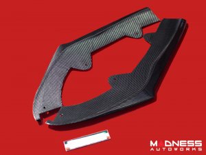 Alfa Romeo Giulia Front Spoiler - Carbon Fiber - Italia Style - Stile Italia - Base Model - V2 - Two Piece Design